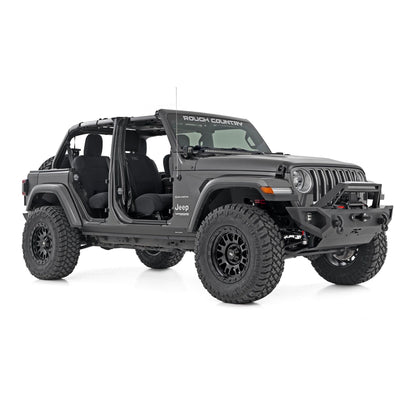 ROUGH COUNTRY Trail Cladding | Hood Protector | Jeep Wrangler JL/Wrangler Unlimited (18-25) | TC105202