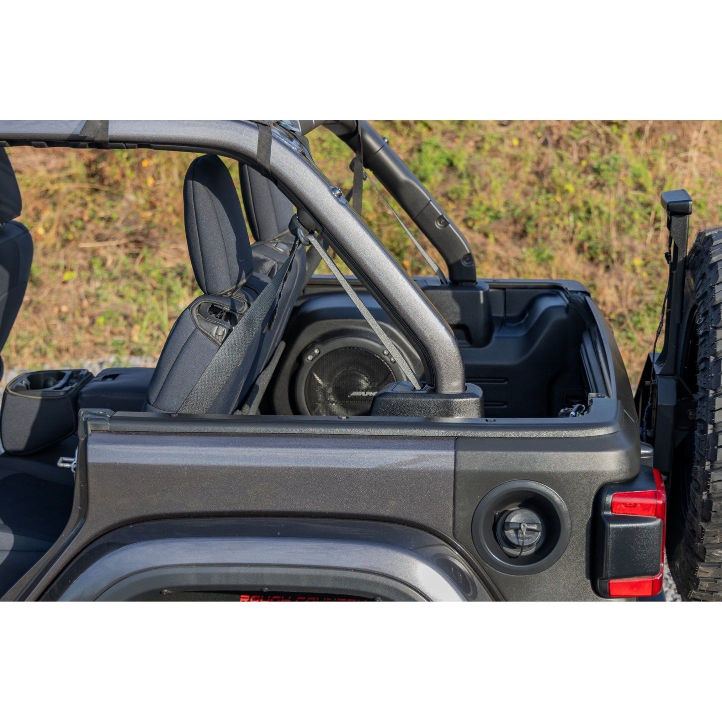ROUGH COUNTRY Trail Cladding | Tailgate Protector | Jeep Wrangler JL/Wrangler Unlimited (18-25) | TC73262