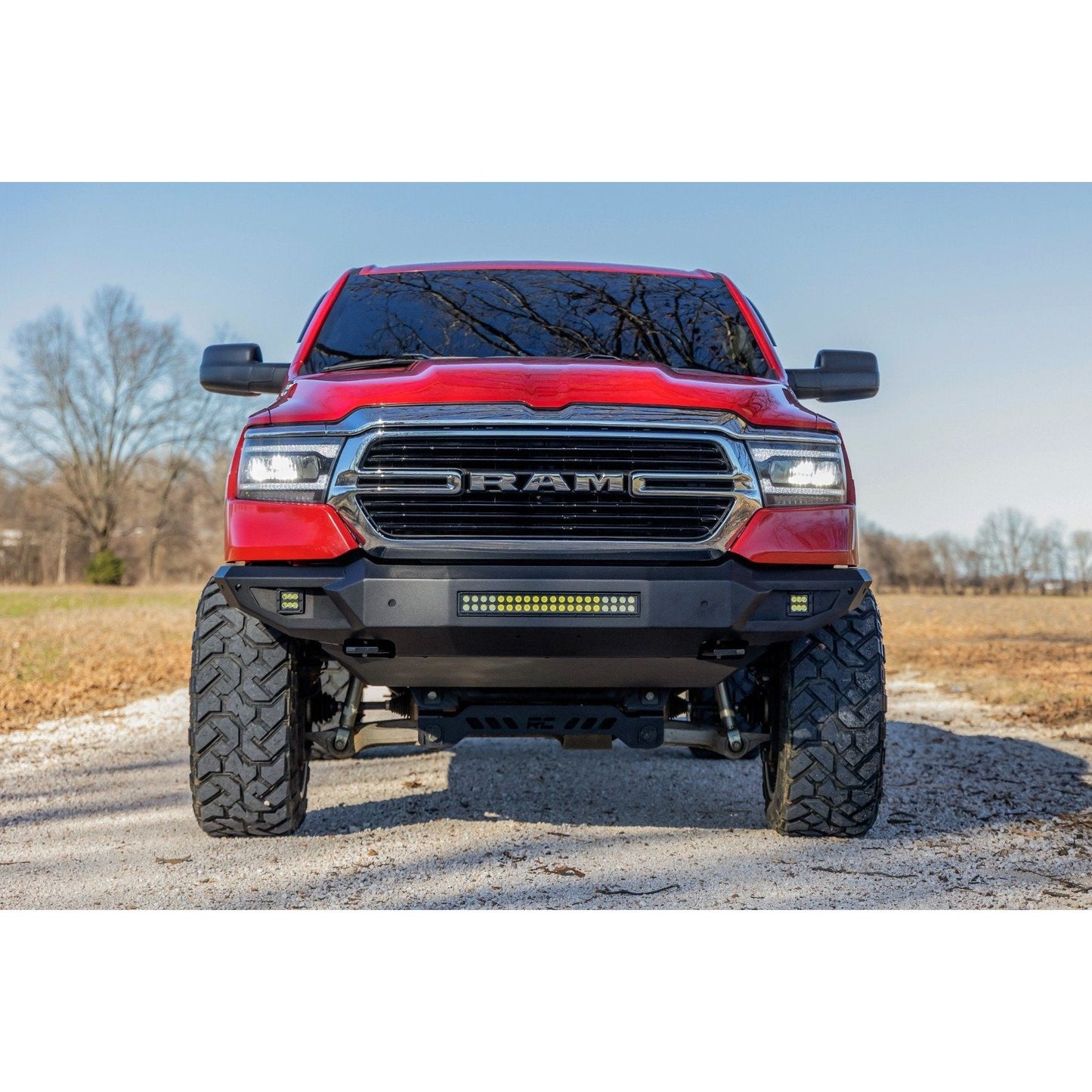 Rough Country Without Tow Hooks High Clearance Front Bumper I 10808A