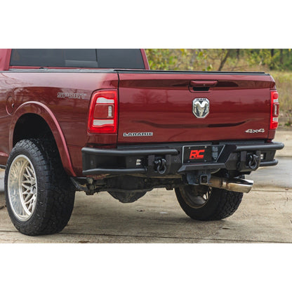 ROUGH COUNTRY Rear Bumper | Tubular | Ram 2500 (10-26)/3500 (11-25) 2WD/4WD | 51213