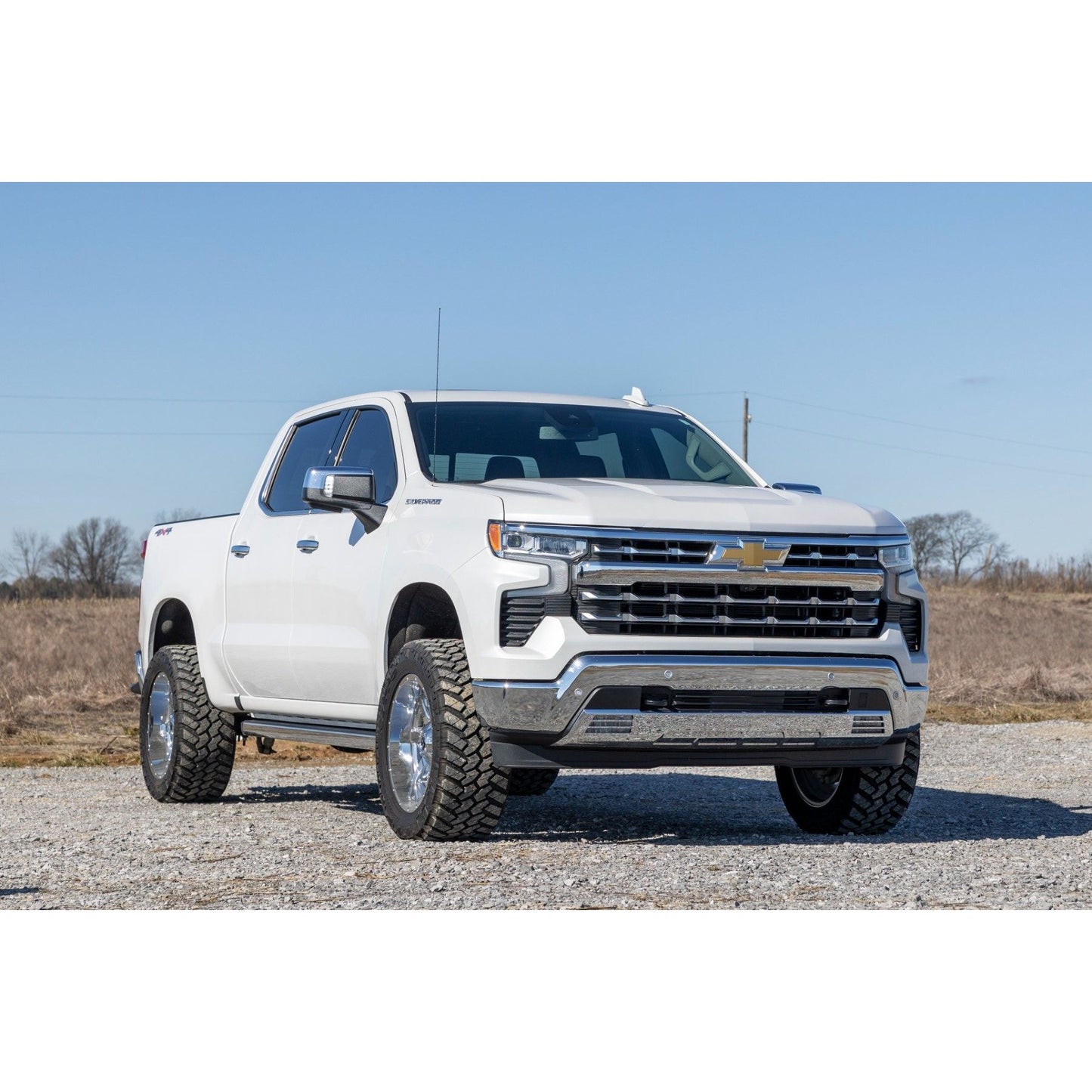 ROUGH COUNTRY 3.5 Inch Lift Kit | Chevy Silverado 1500 2WD/4WD (2025-2026) | 110430RED