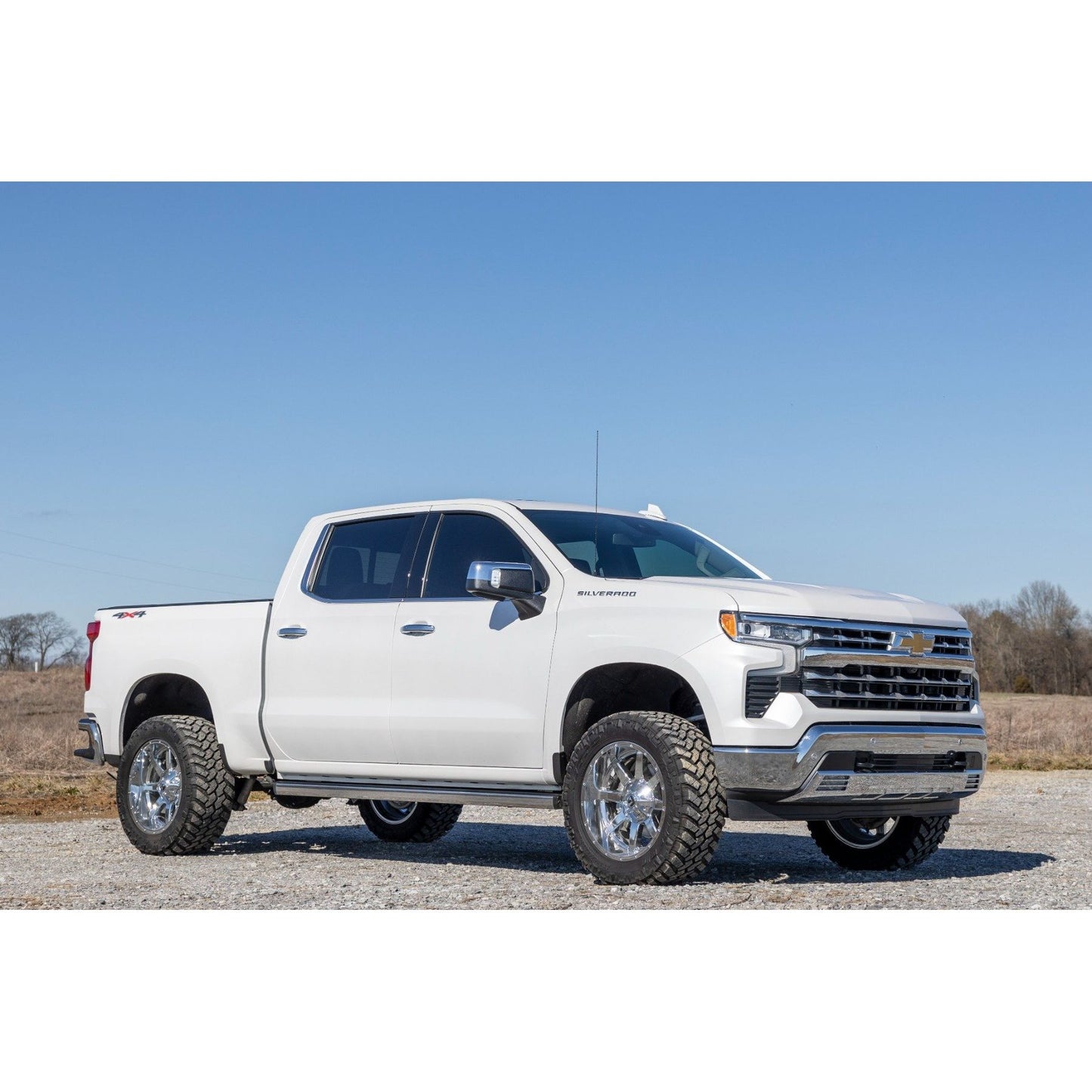 ROUGH COUNTRY 3.5 Inch Lift Kit | Rear Mono Leaf | Chevy Silverado 1500 2WD/4WD (2025-2026) | 28230_A