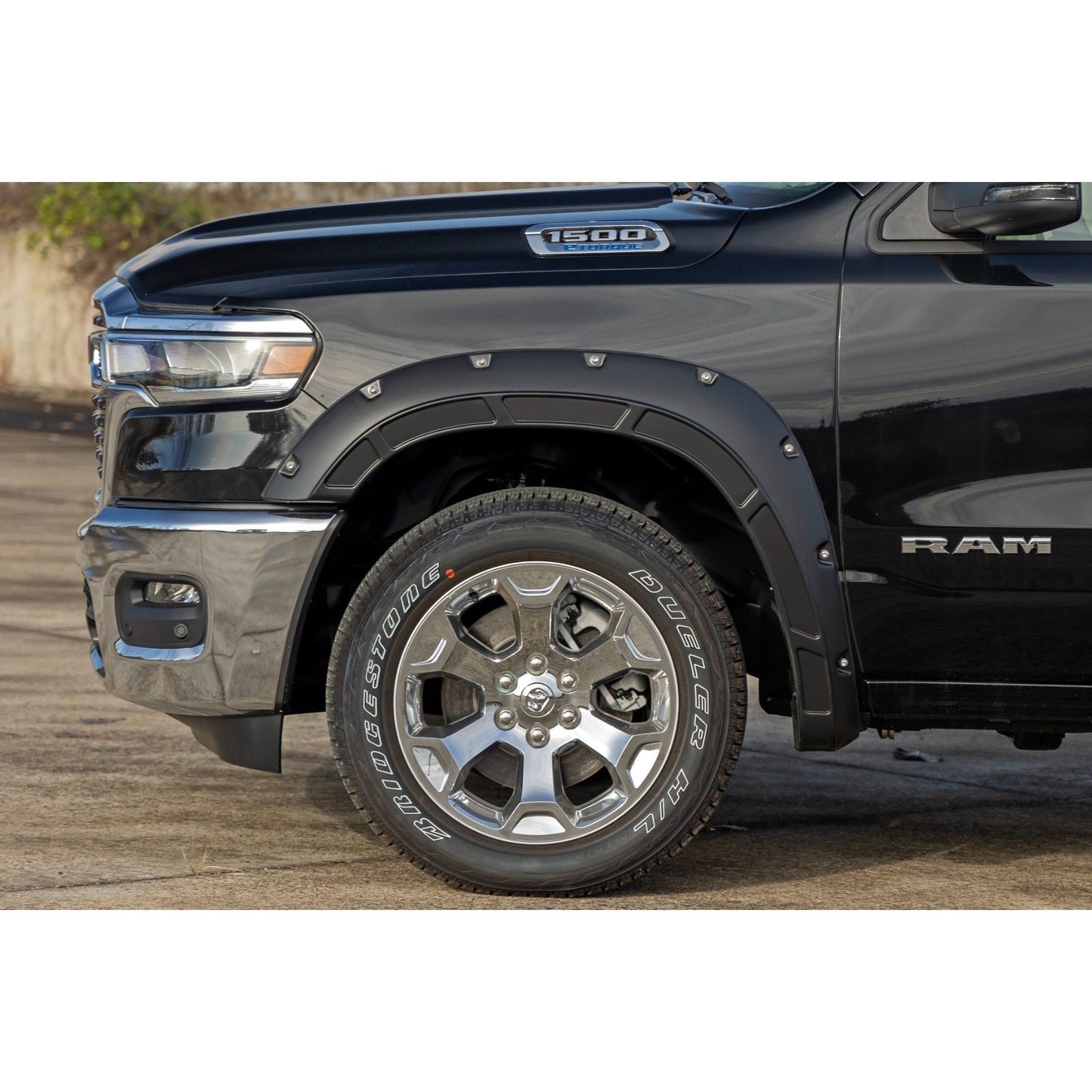 ROUGH COUNTRY Fender Flares | Defender | Gloss Black | Ram 1500 2WD/4WD (2025) | A-D319205-RCGB