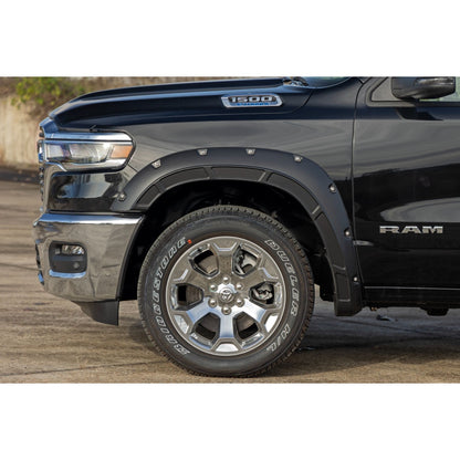 ROUGH COUNTRY Fender Flares | Defender | PXJ Diamond Black | Ram 1500 2WD/4WD (2025) | A-D319205-PXJ