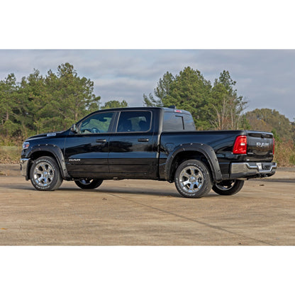 ROUGH COUNTRY Fender Flares | Defender | PXJ Diamond Black | Ram 1500 2WD/4WD (2025) | A-D319205-PXJ