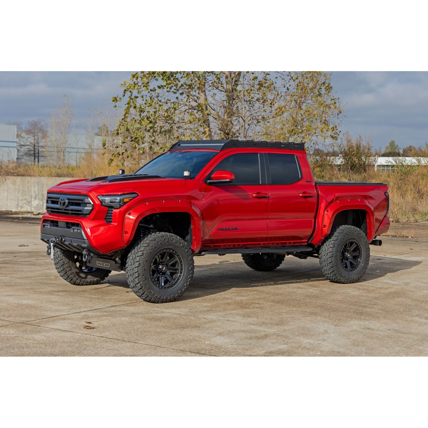 ROUGH COUNTRY Hood Scoop | 4W5 Solar Octane | Toyota 4Runner (2025)/Tacoma (24-25)  | HS80010-4W5