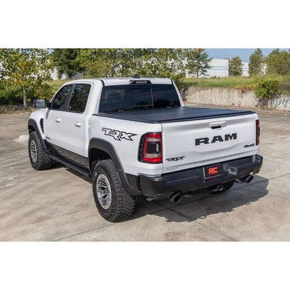 Rough Country 6'4" Bed Hard Tri-Fold Flip Up Bed Cover I 49320650