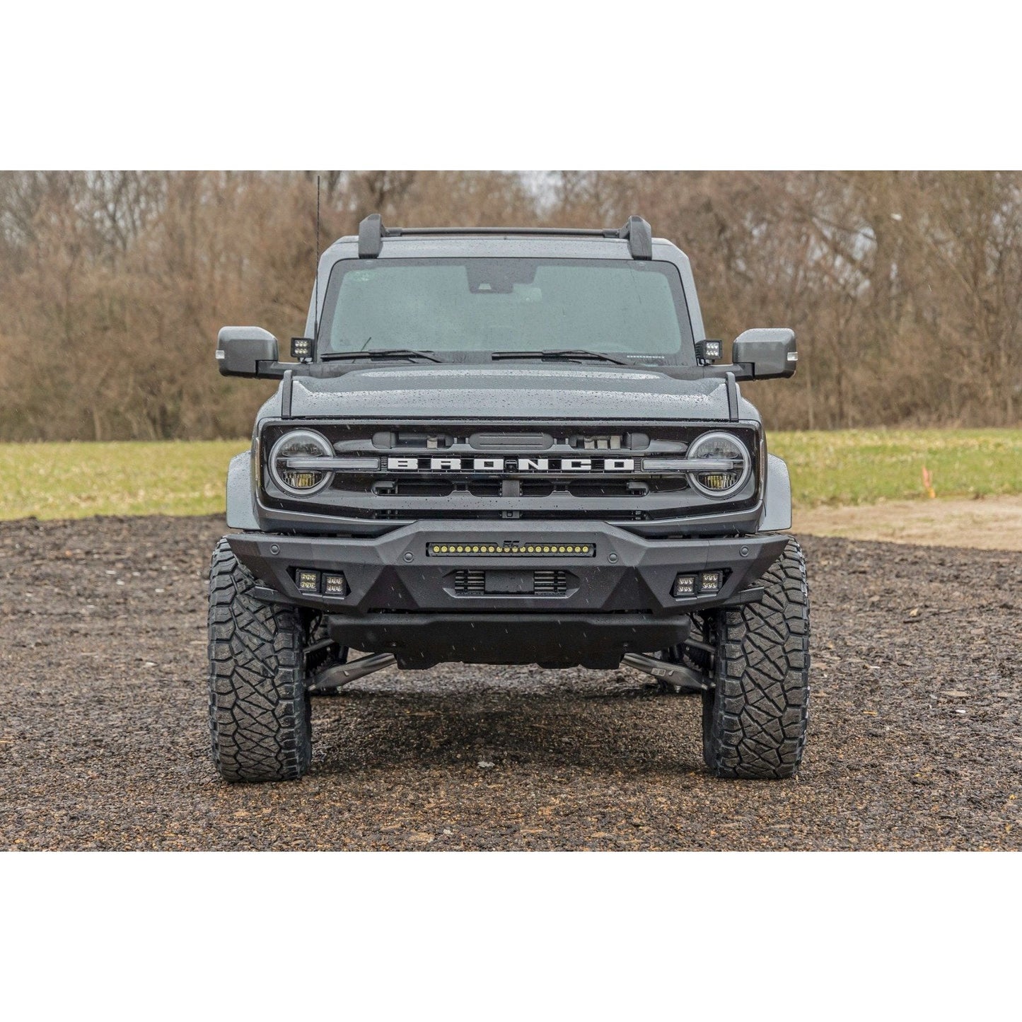 Rough Country Without LED Lights Front Bumper I 51073