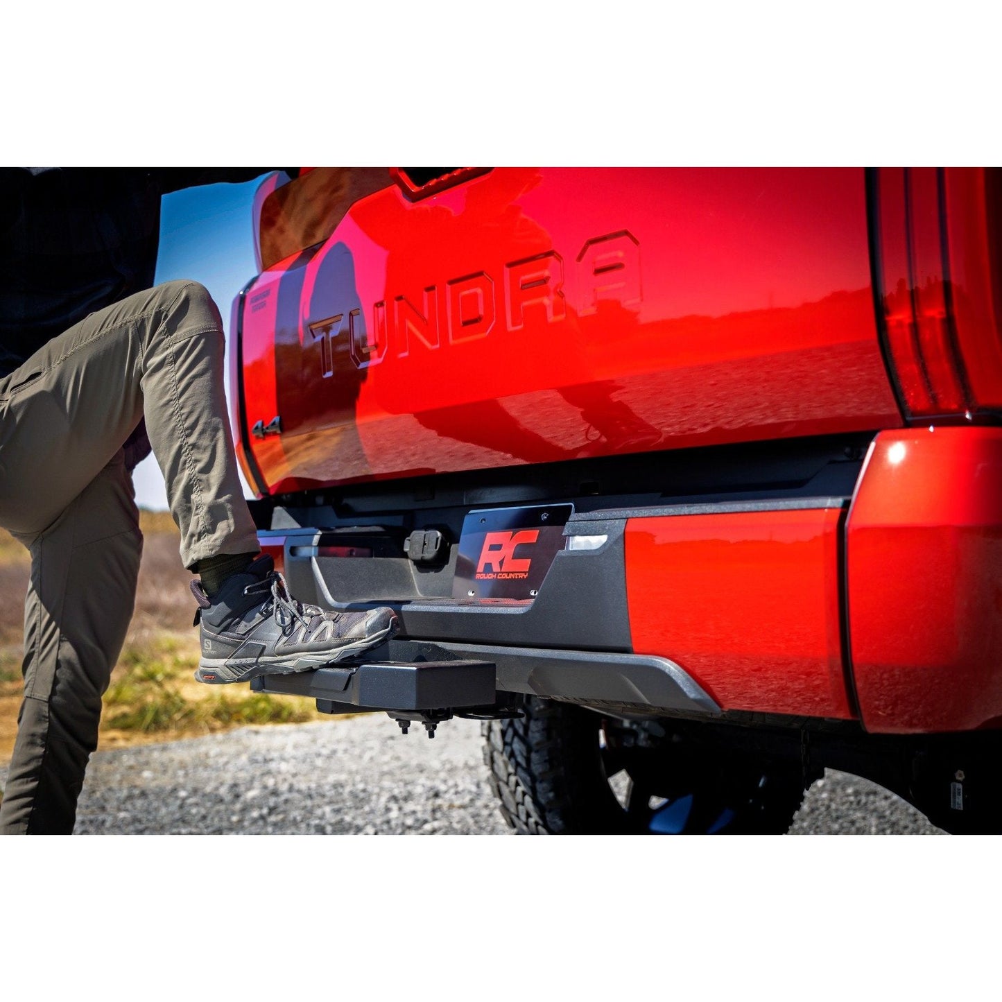 Rough Country HD2 Heavy Duty Receiver Hitch Step I SRB100