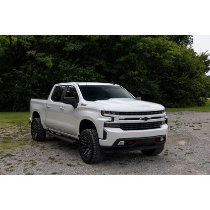 ROUGH COUNTRY Hood Scoop | GPA Graphite | Chevy Silverado 1500 2WD/4WD (2019-2026 & Classic) | HS10010-GPA