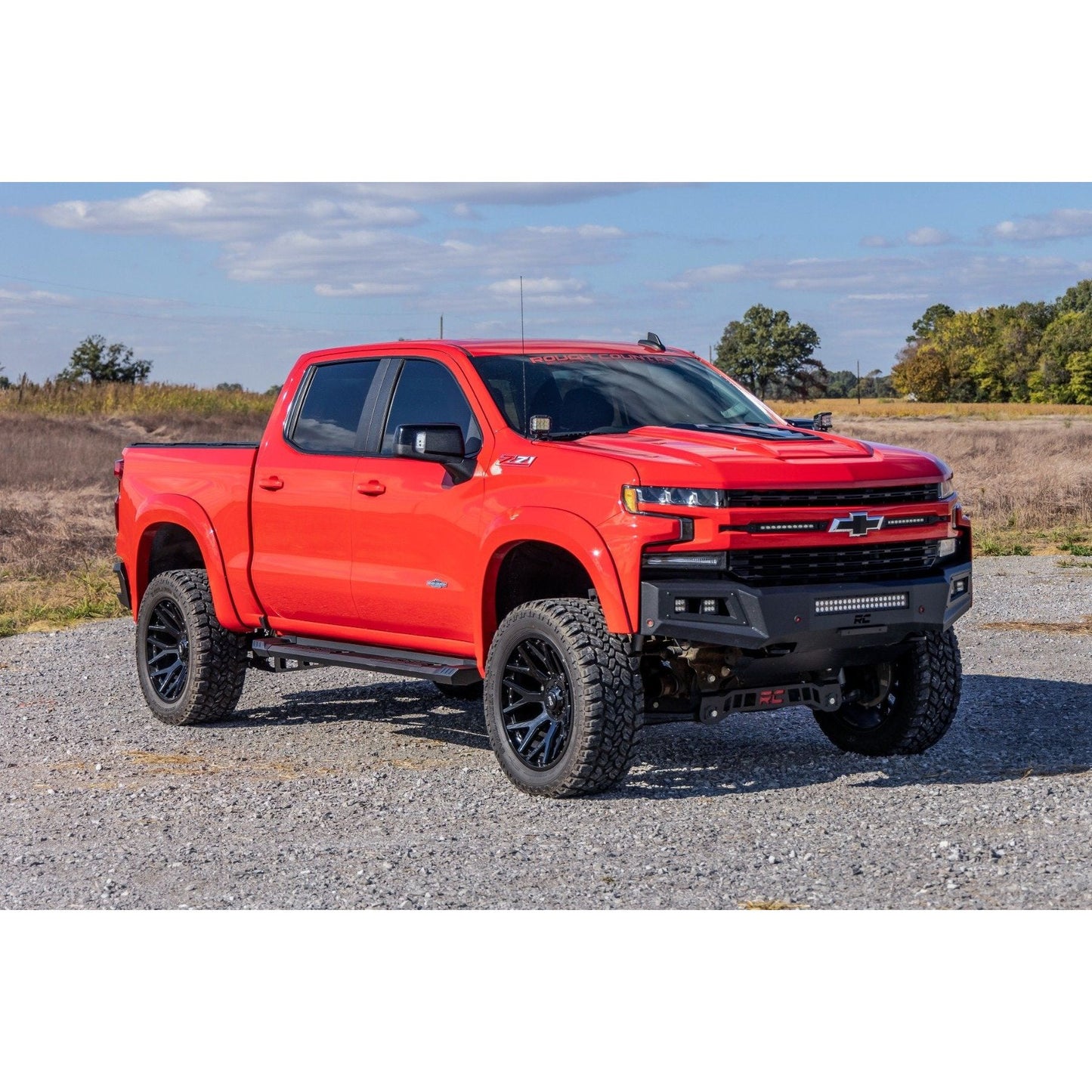 Rough Country HD2 Aluminum Running Boards I SRB01900B