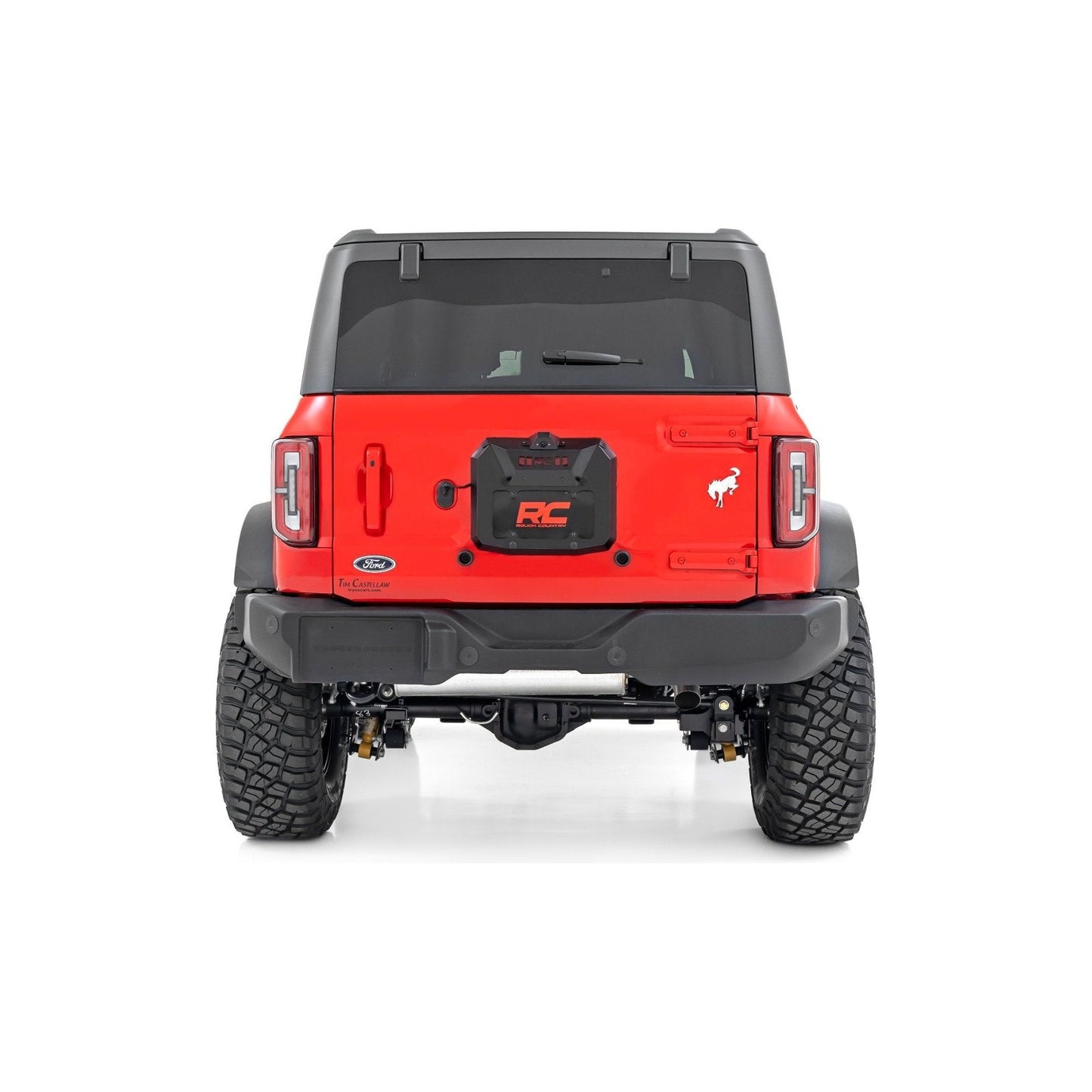 Rough Country Spare Tire Carrier Delete Kit I 51125