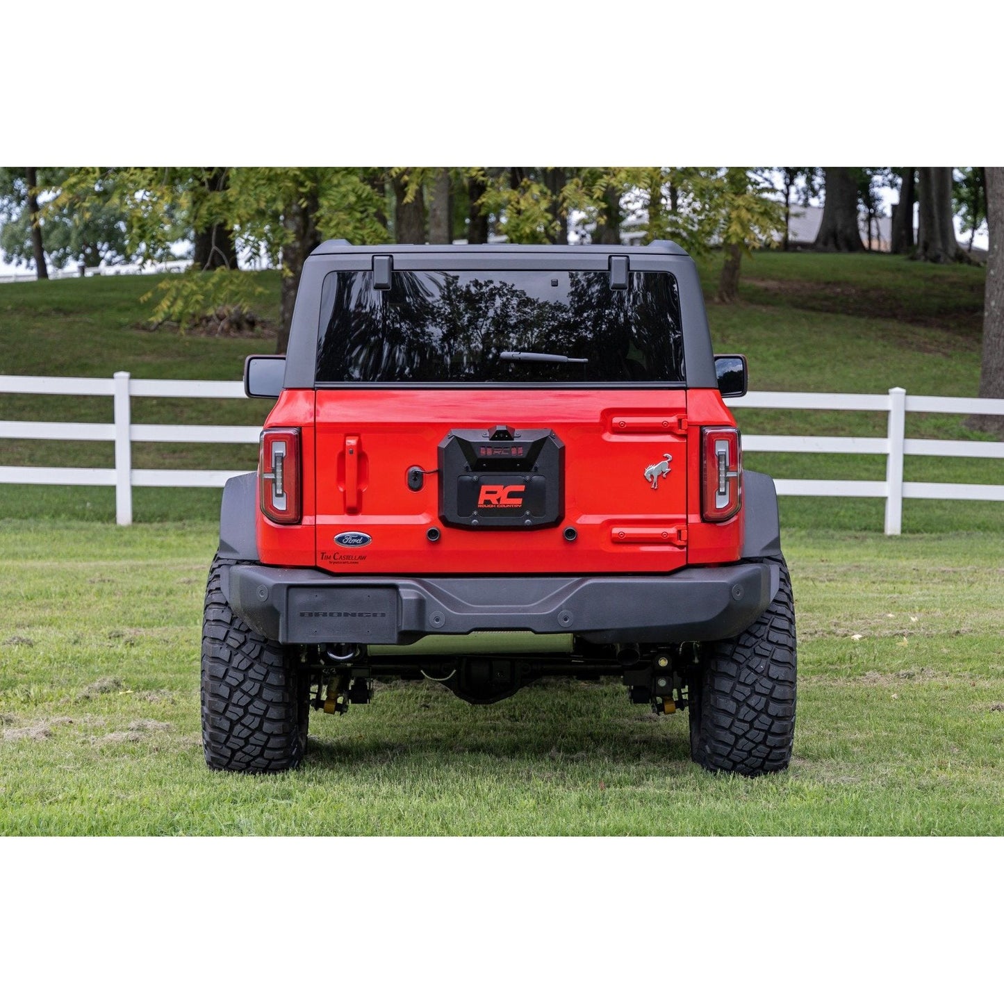 Rough Country Spare Tire Carrier Delete Kit I 51125