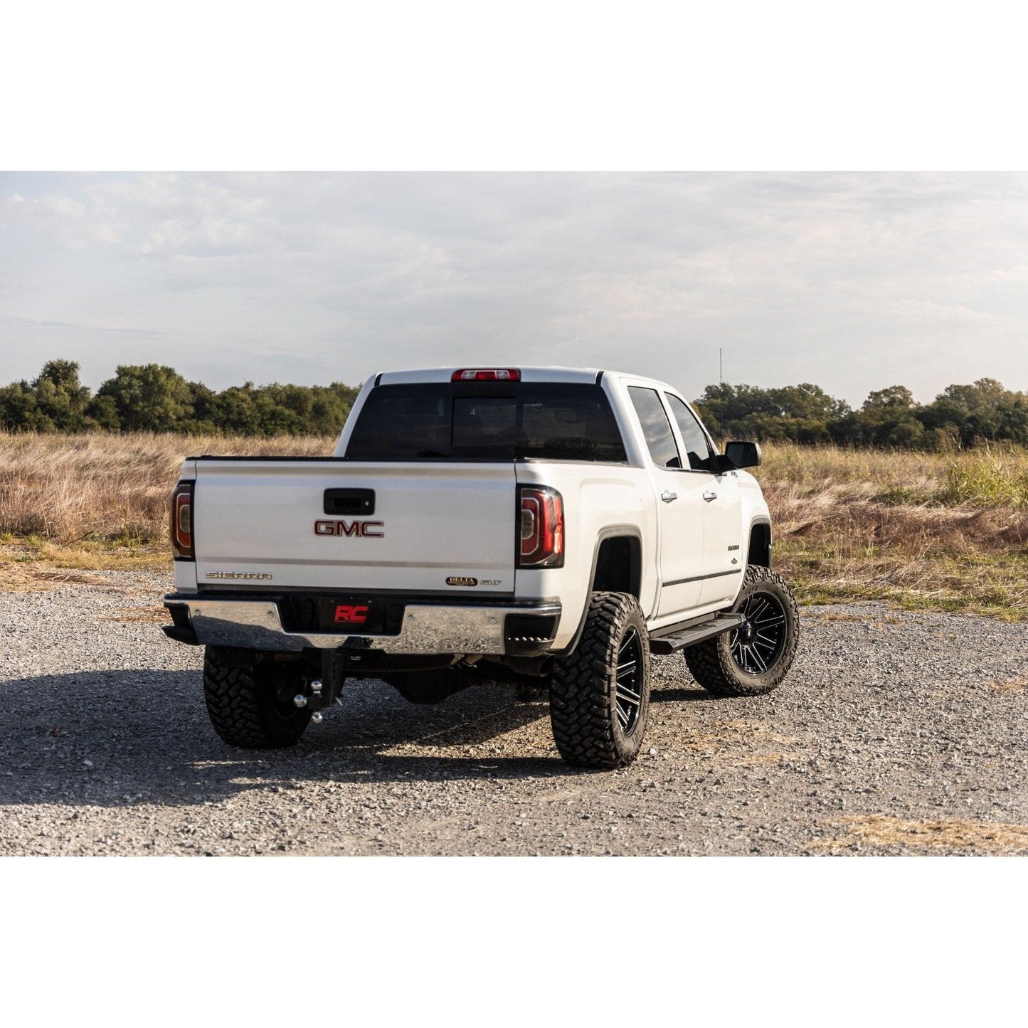 Rough Country Crew Cab HD2 Aluminum Running Boards I SRB071785A