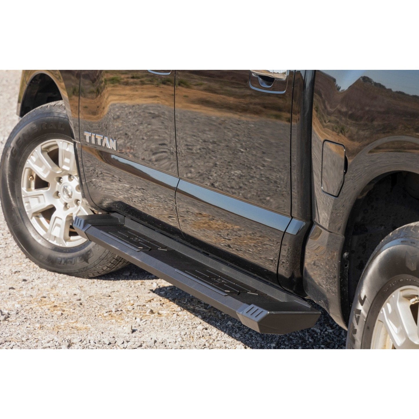 Rough Country HD2 Aluminum Running Boards I SRB041785A