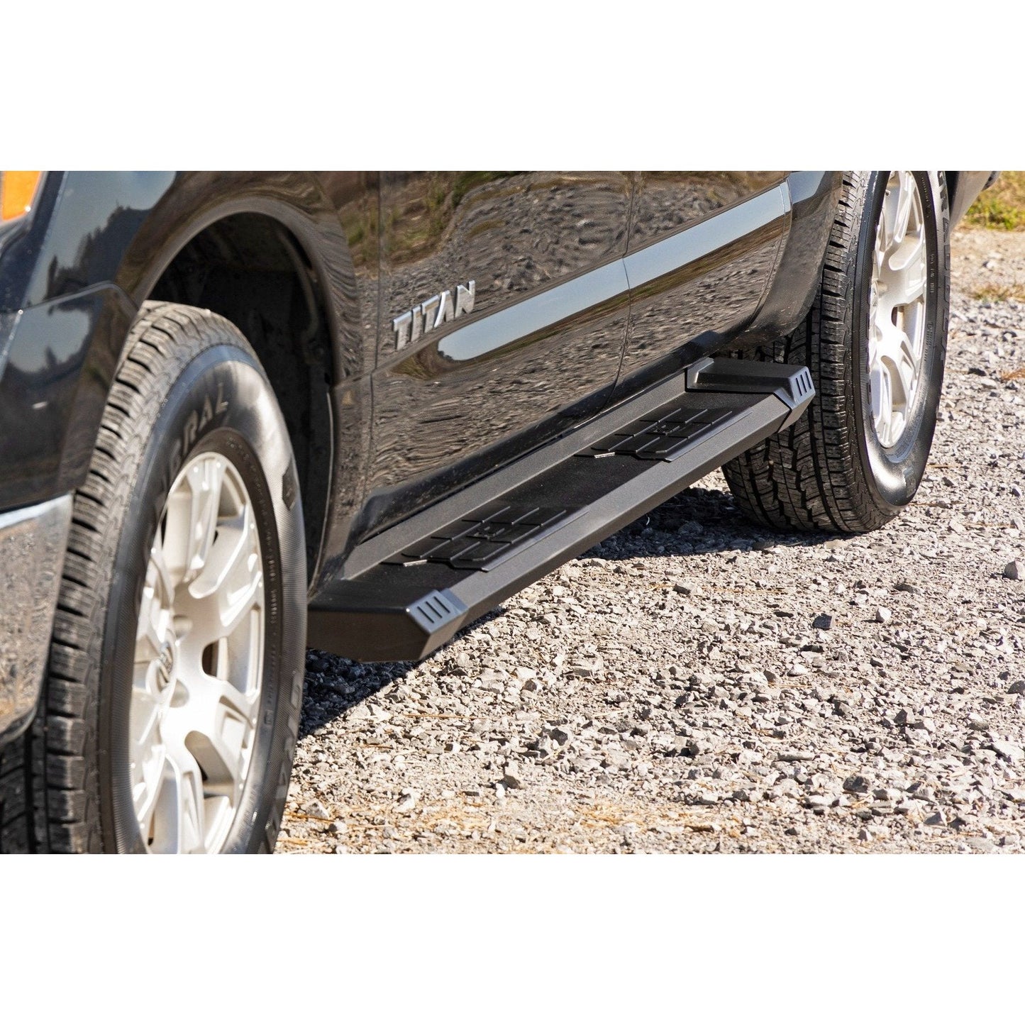 Rough Country HD2 Aluminum Running Boards I SRB041785A