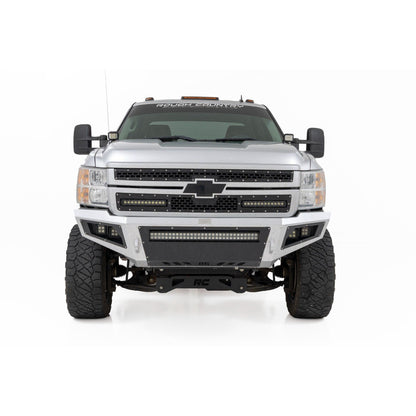 ROUGH COUNTRY LED Light Kit | Ditch Mount | 2" Black Pair | Flood | Chevy 1500 & Chevy/GMC 2500HD/3500HD (07-14) | 71059