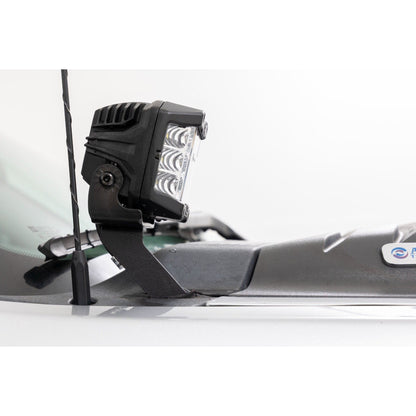 ROUGH COUNTRY LED Light | Ditch Mount | 2" Black Pair | White DRL | Chevy 1500 (2007-2013) | 71060