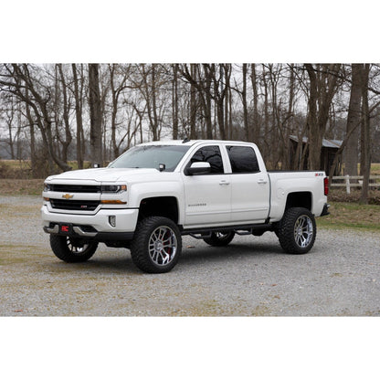 Rough Country Black Series w/ Amber DRL LED Ditch Light Kit I 71055