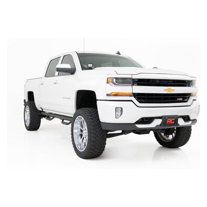 Rough Country Black Series w/ White DRL LED Ditch Light Kit I 71054