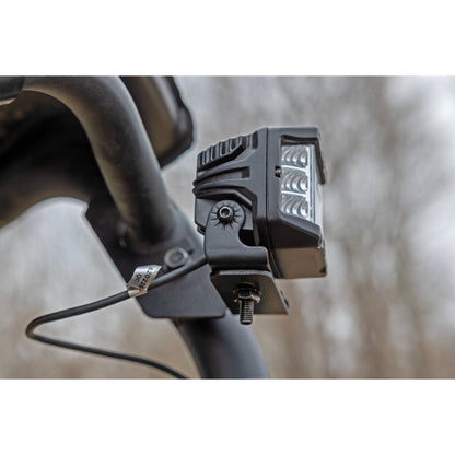 ROUGH COUNTRY LED Light | Rear Mount | 2" Black Pair | Spot | Kawasaki Teryx 4 1000/Teryx 800  | 94006