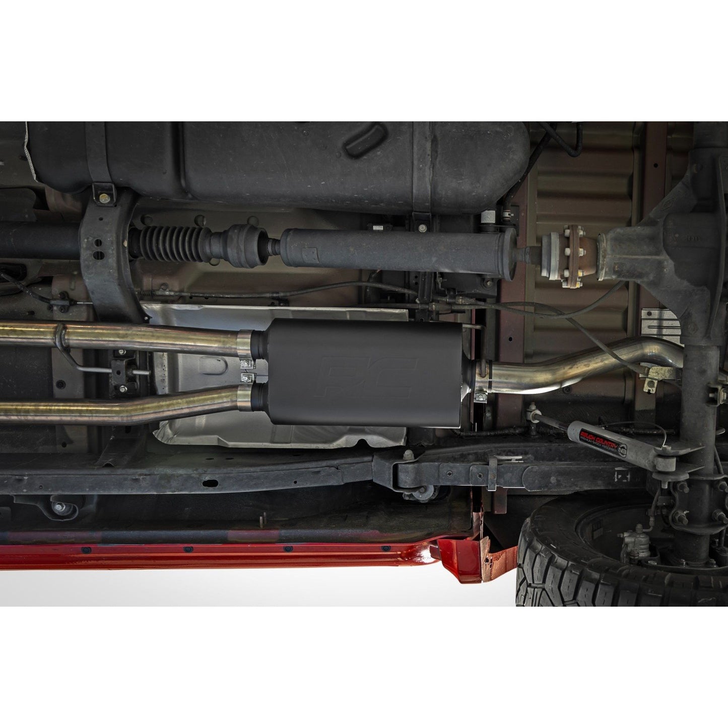 ROUGH COUNTRY Performance Cat-Back Exhaust | Stainless | 3.8L | Nissan Frontier (22-25) | 96122