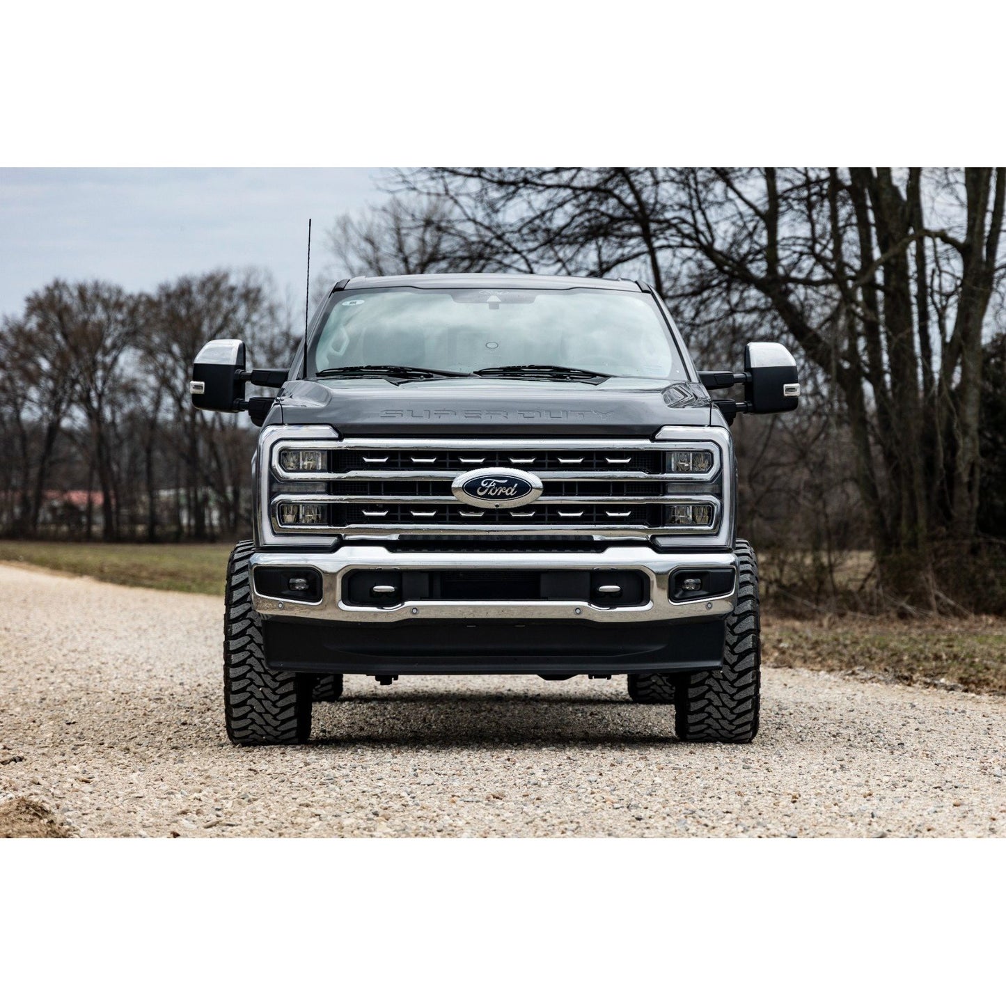 ROUGH COUNTRY 2 Inch Leveling Kit | Track Bar Bracket | Ford F-250/F-350 Super Duty (17-26) | 51017
