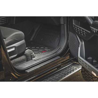 ROUGH COUNTRY Sure-Fit Floor Mats | Front & Rear | Toyota 4Runner 2WD/4WD (2025) | SM71324