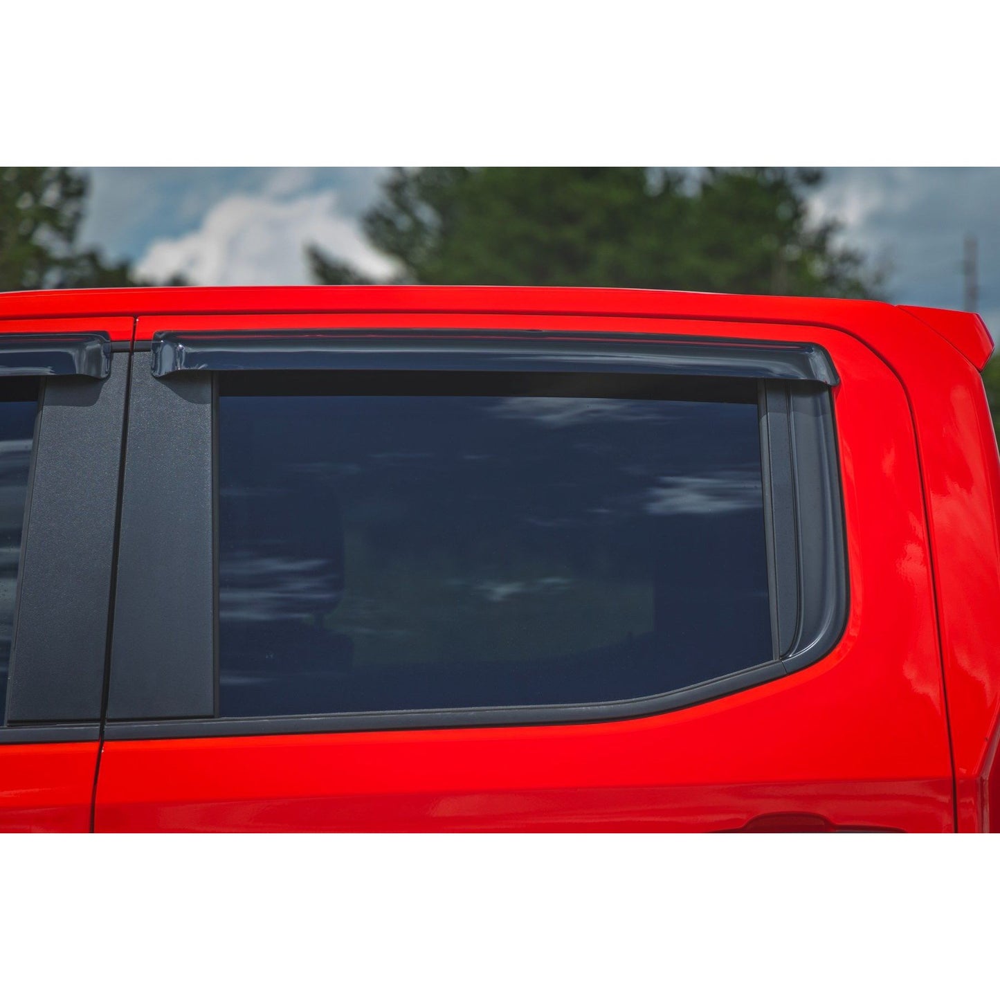 ROUGH COUNTRY Side Window Deflectors | Tape On Rain Guard | Chevy/GMC 1500/2500HD/3500HD (19-26 & Classic) | 911924