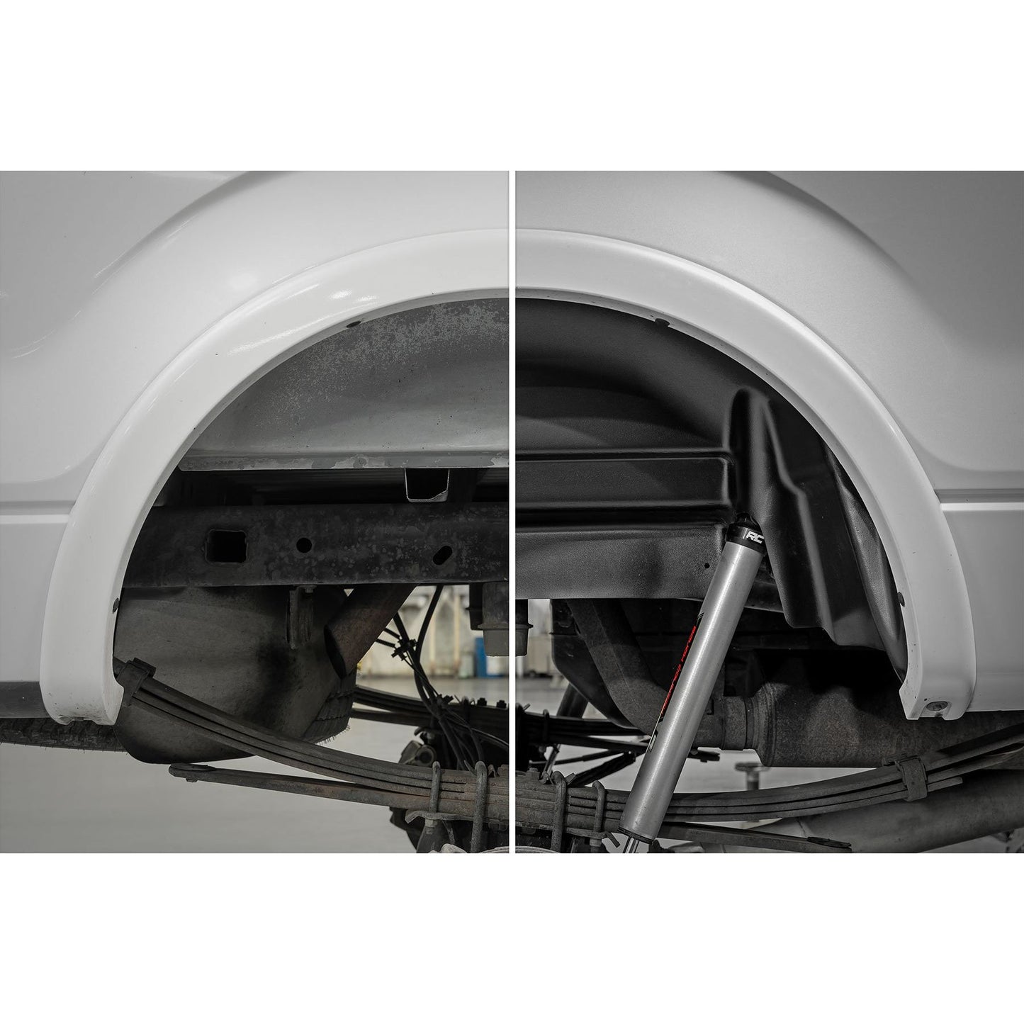 ROUGH COUNTRY Rear Wheel Well Liners | Ford F-150 2WD/4WD (2004-2014) | 4504A