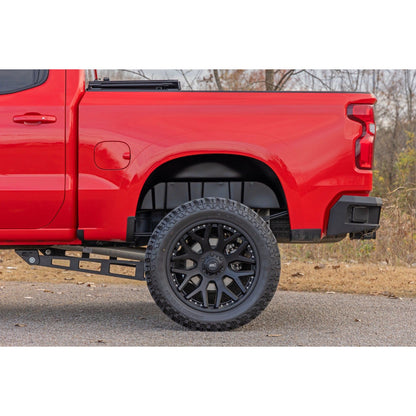 ROUGH COUNTRY Rear Wheel Well Liners | Chevy Silverado 1500 2WD/4WD (2019-2026 & Classic) | 4519A