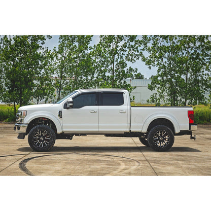 ROUGH COUNTRY Side Window Deflectors | Tape On Rain Guard | Ford F-150 (17-24) F-250 (15-24) | 931524