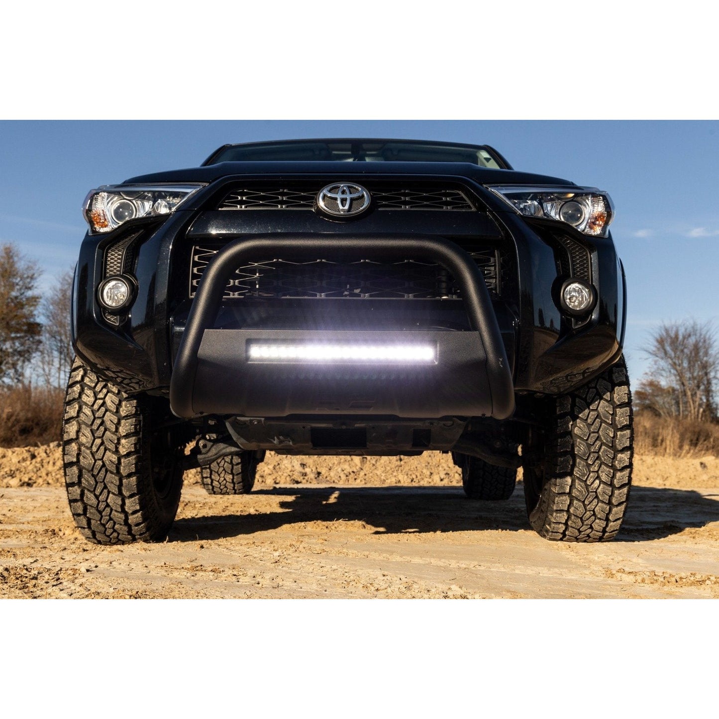 Rough Country Black LED Bull Bar I B-T4081
