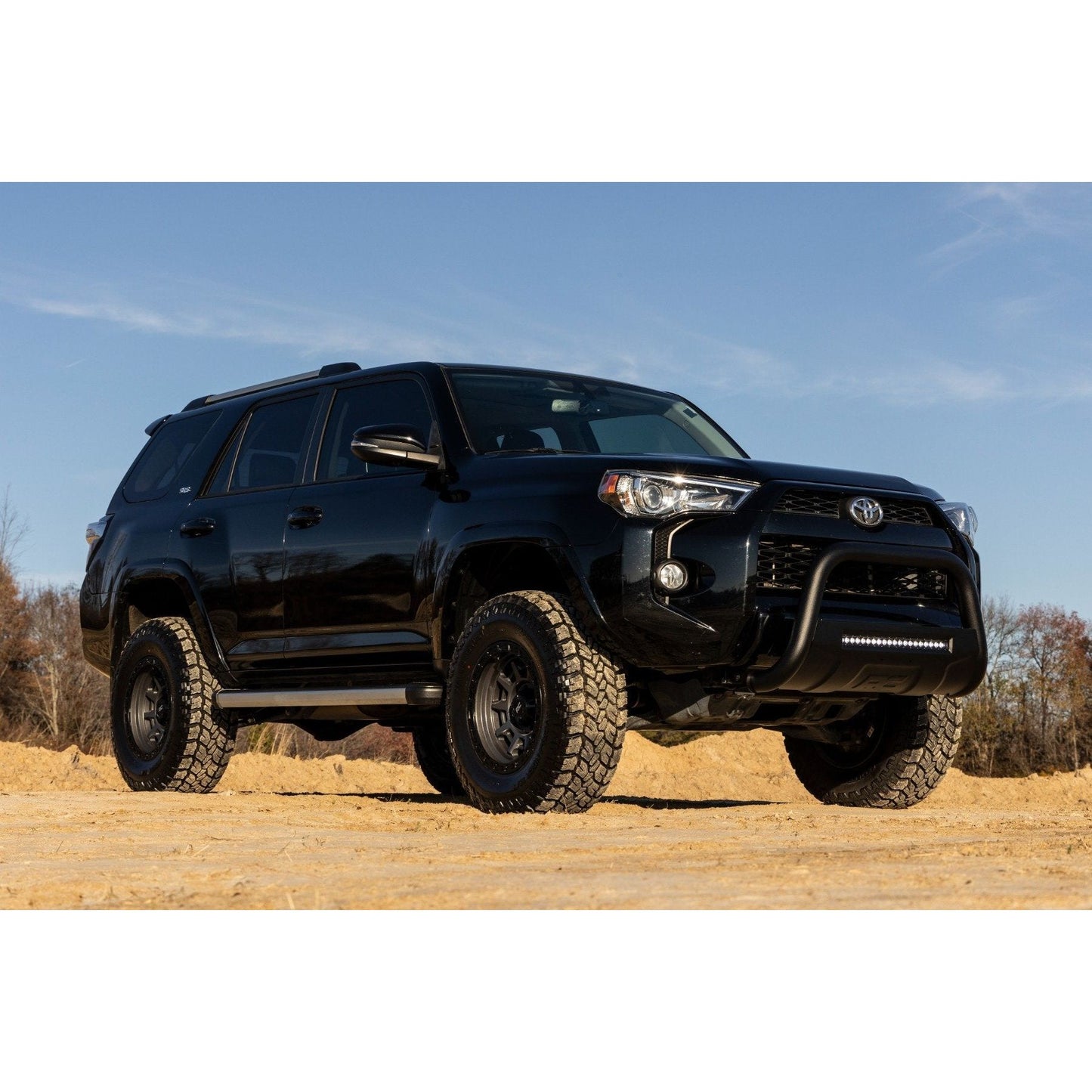 Rough Country Black LED Bull Bar I B-T4081