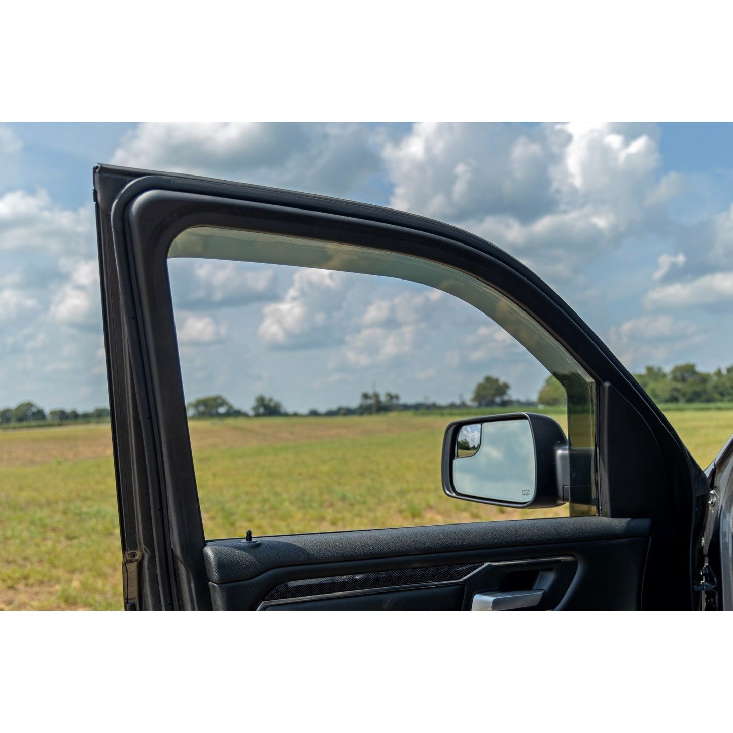 ROUGH COUNTRY Side Window Deflectors | In Channel Rain Guard | Ram 1500 (19-25)/1500 TRX (21-24)  | 841924