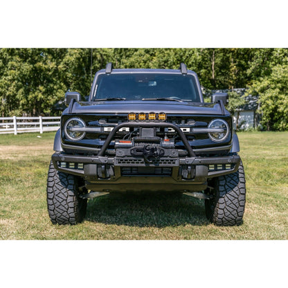 Rough Country 12" Dual Row Black Series Safari Bar I 51118