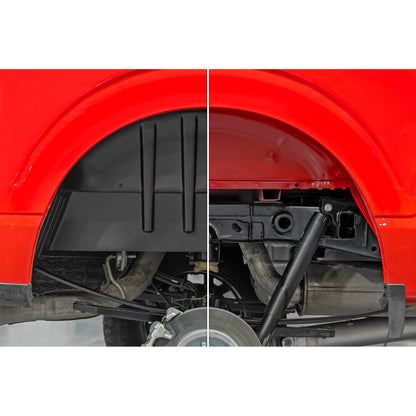 ROUGH COUNTRY Rear Wheel Well Liners | Ford F-150 2WD/4WD (2021-2025) | 4213A