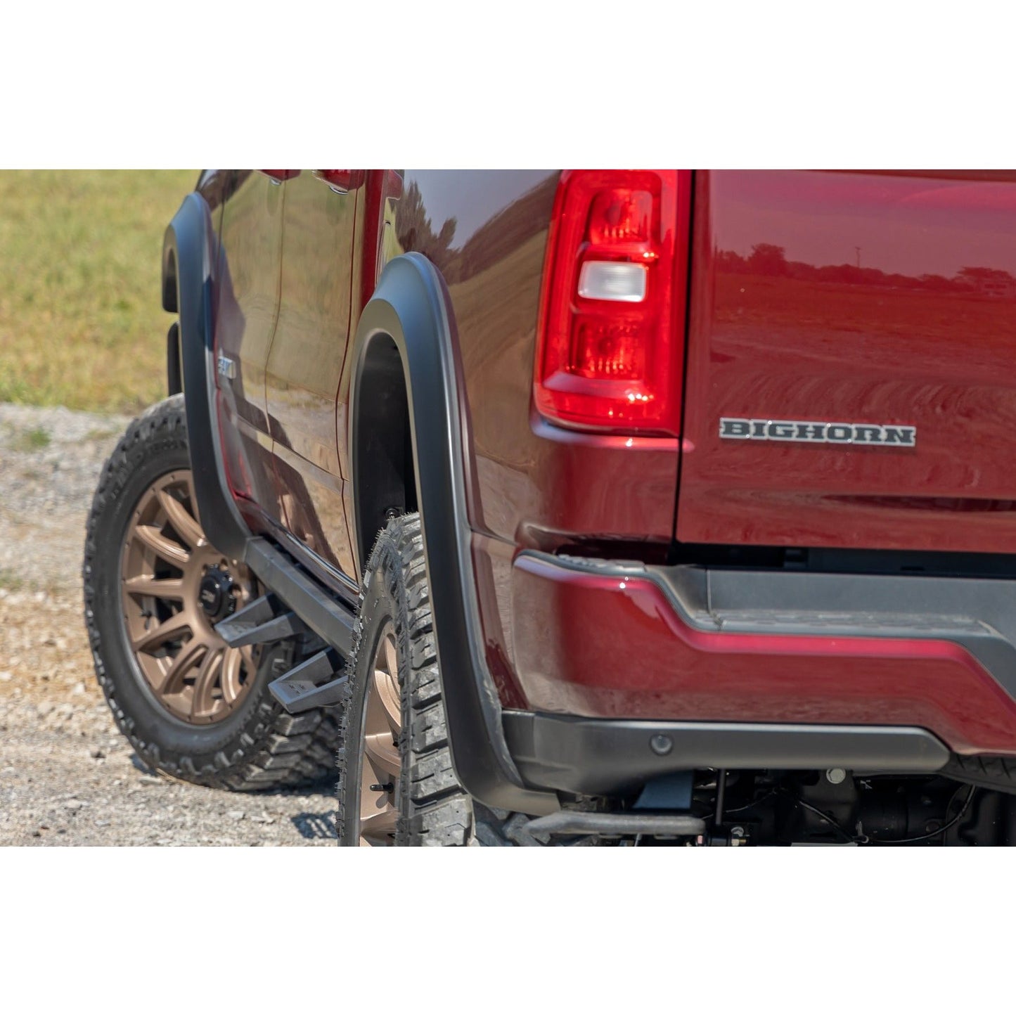 Rough Country Flat Black Fender Flares I S-D319205