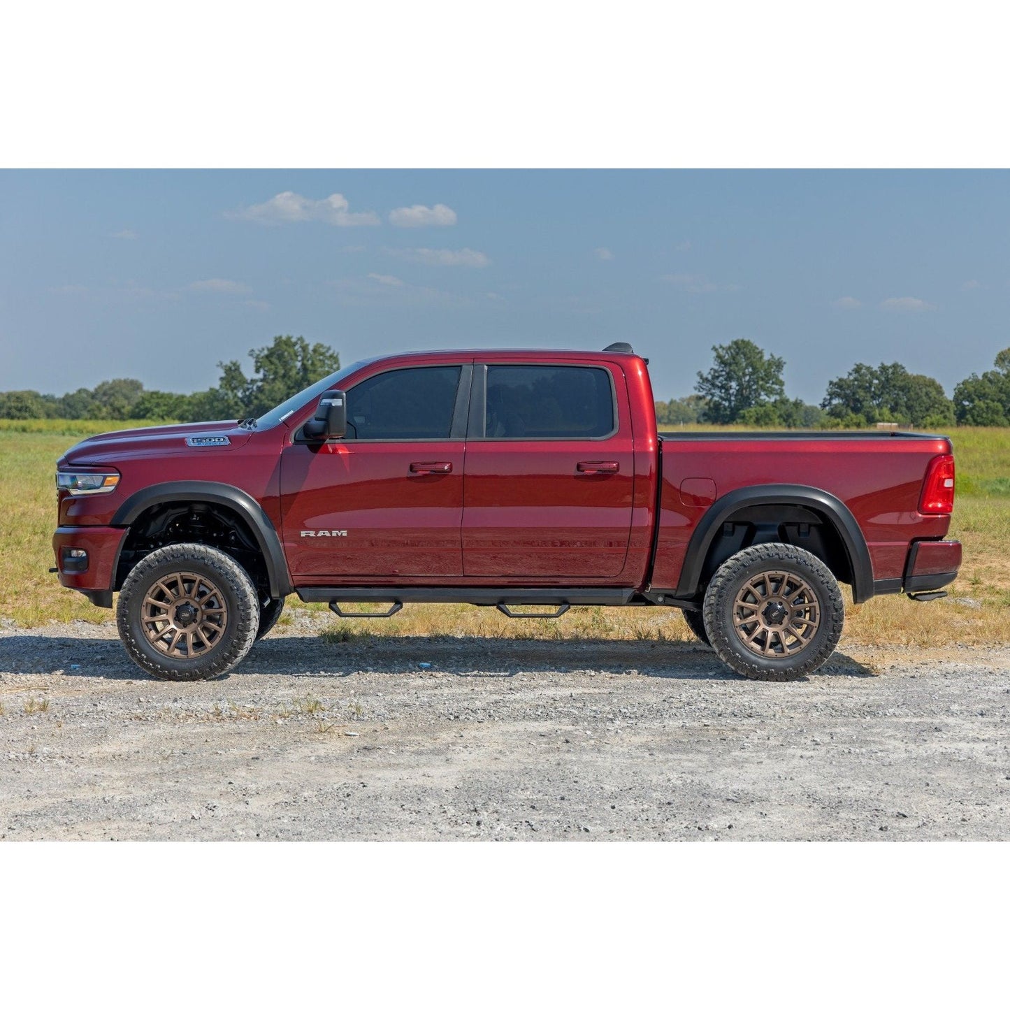 Rough Country Flat Black Fender Flares I S-D319205