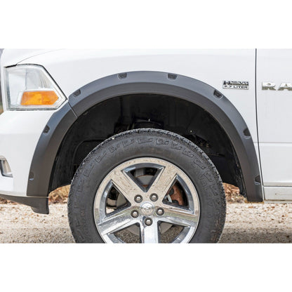 Rough Country Flat Black Pocket Fender Flares I F-D10911B