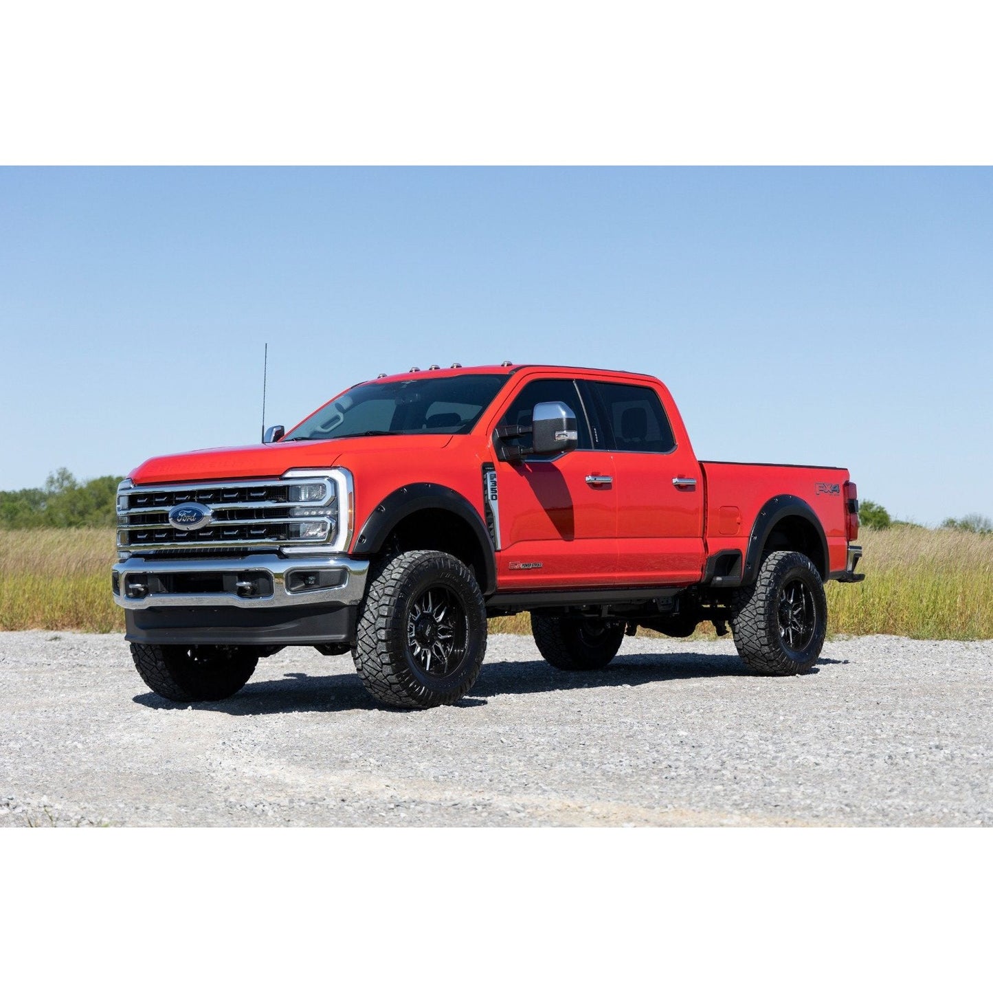 Rough Country D1 | Stone Gray Pocket Fender Flares I F-F20231-D1