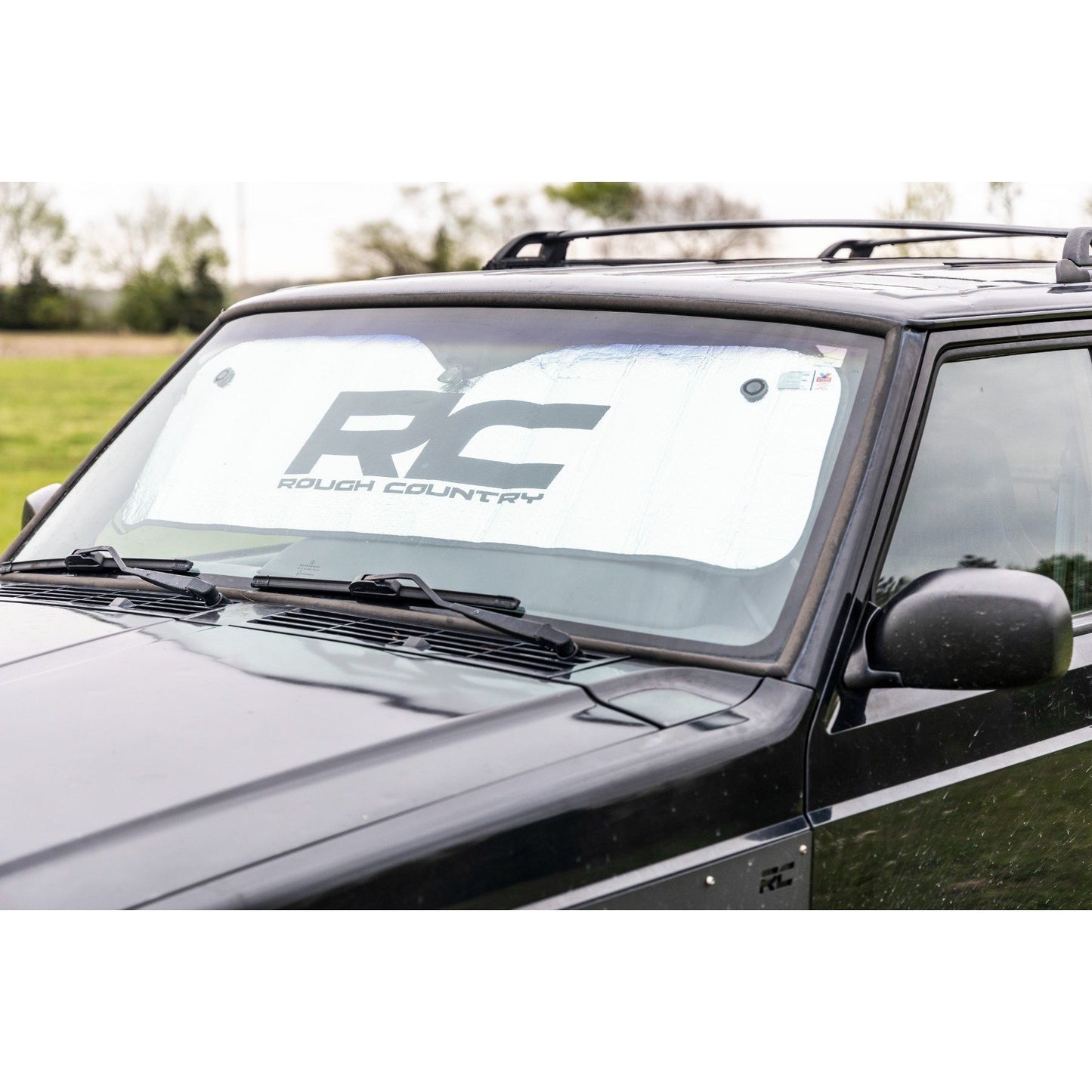 ROUGH COUNTRY Universal Jeep Reflective Sun Shade | Foldable  | 84103