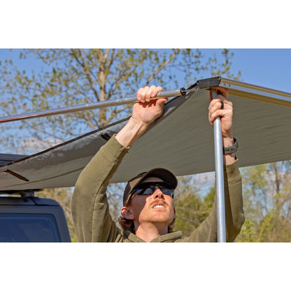 Rough Country 6'6" Retractable Roof Rack Awning I 99081