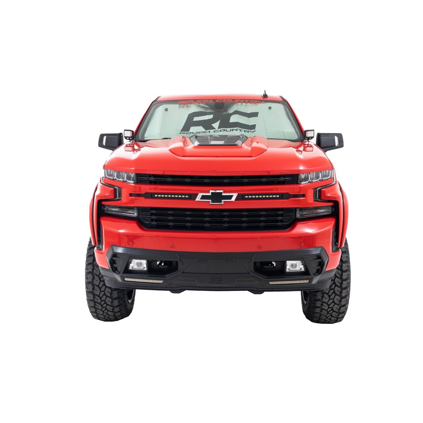 ROUGH COUNTRY Universal Jeep Reflective Sun Shade | Foldable  | 84103