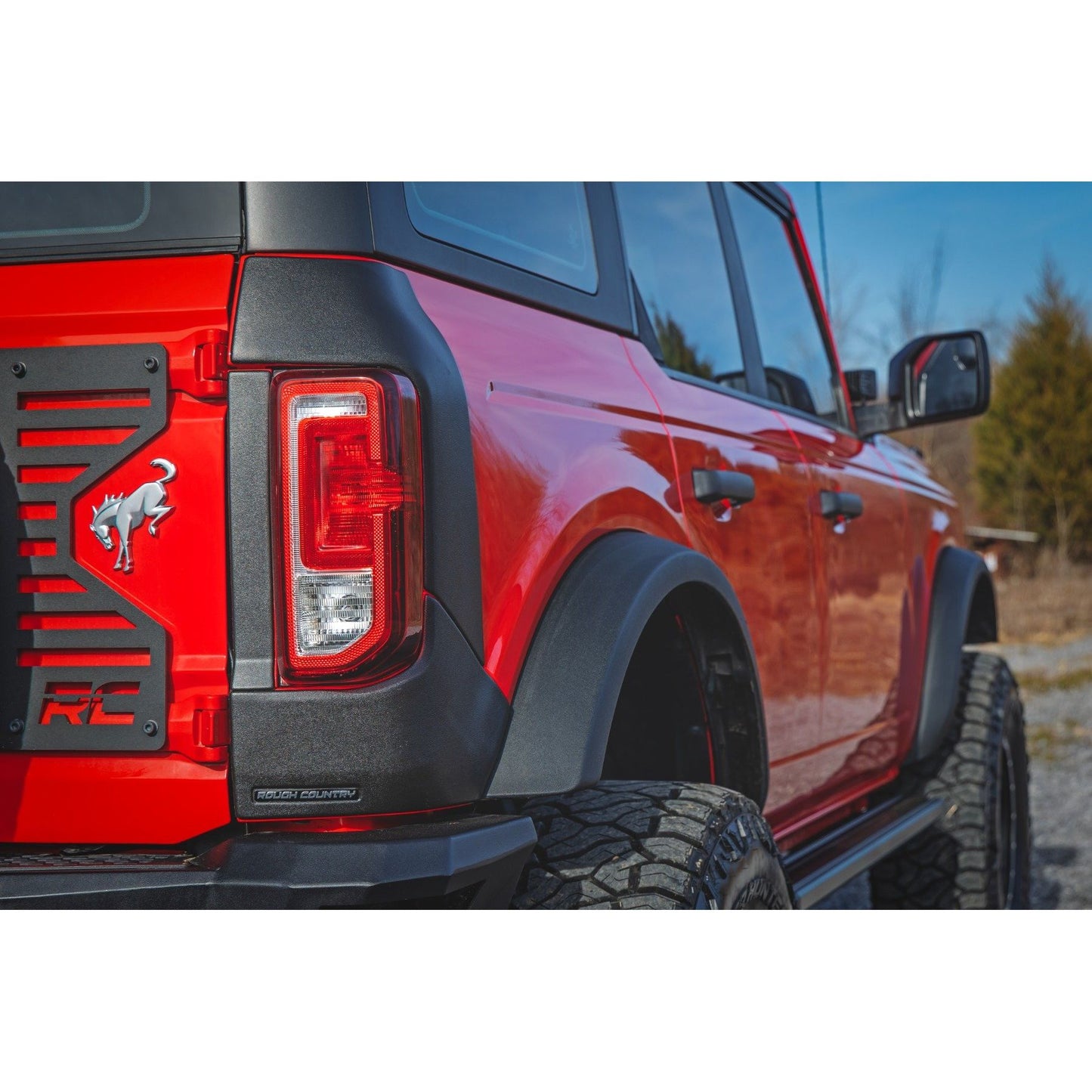 ROUGH COUNTRY Trail Cladding | Rear Corners | Ford Bronco 4WD (2021-2025) | TC13029