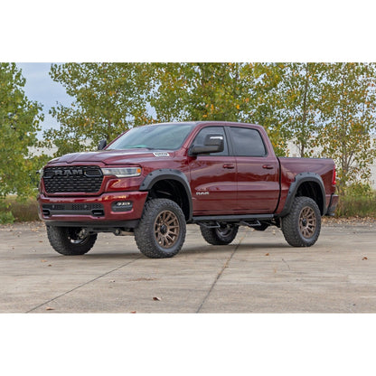 Rough Country Flat Black Pocket Fender Flares I F-D319205