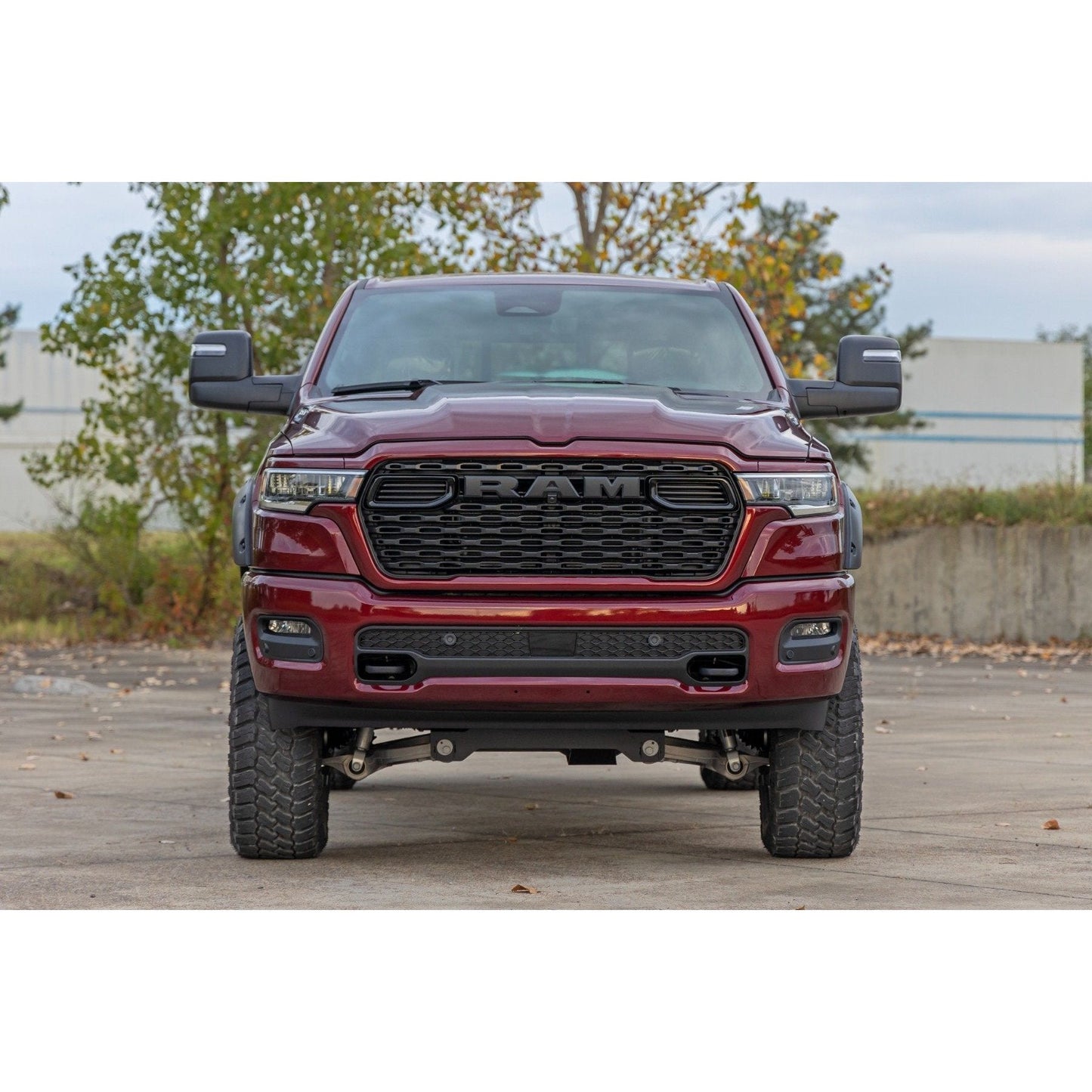 Rough Country Flat Black Pocket Fender Flares I F-D319205