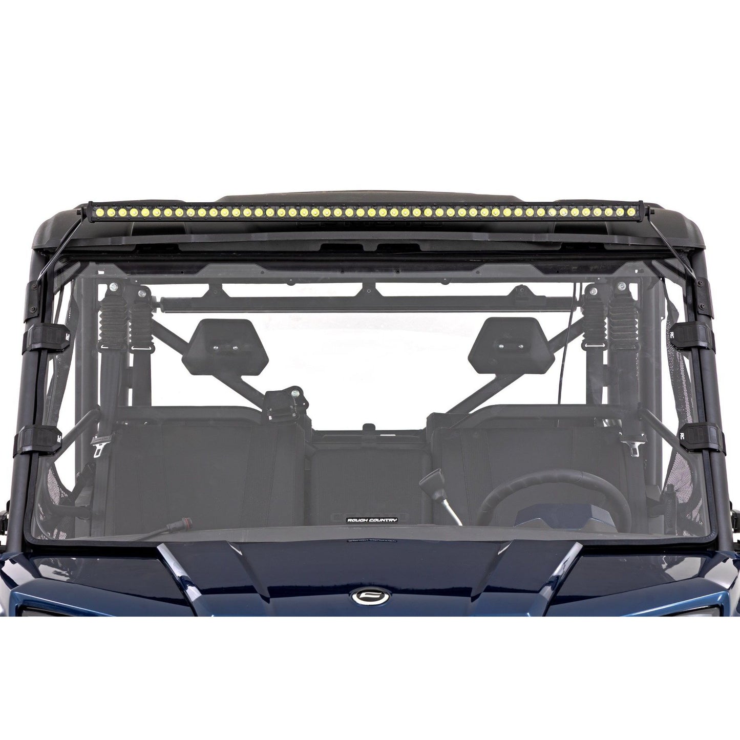 ROUGH COUNTRY LED Light Kit | Front Mount | 50" Black Single Row | CFMOTO UFORCE 1000 | 96118