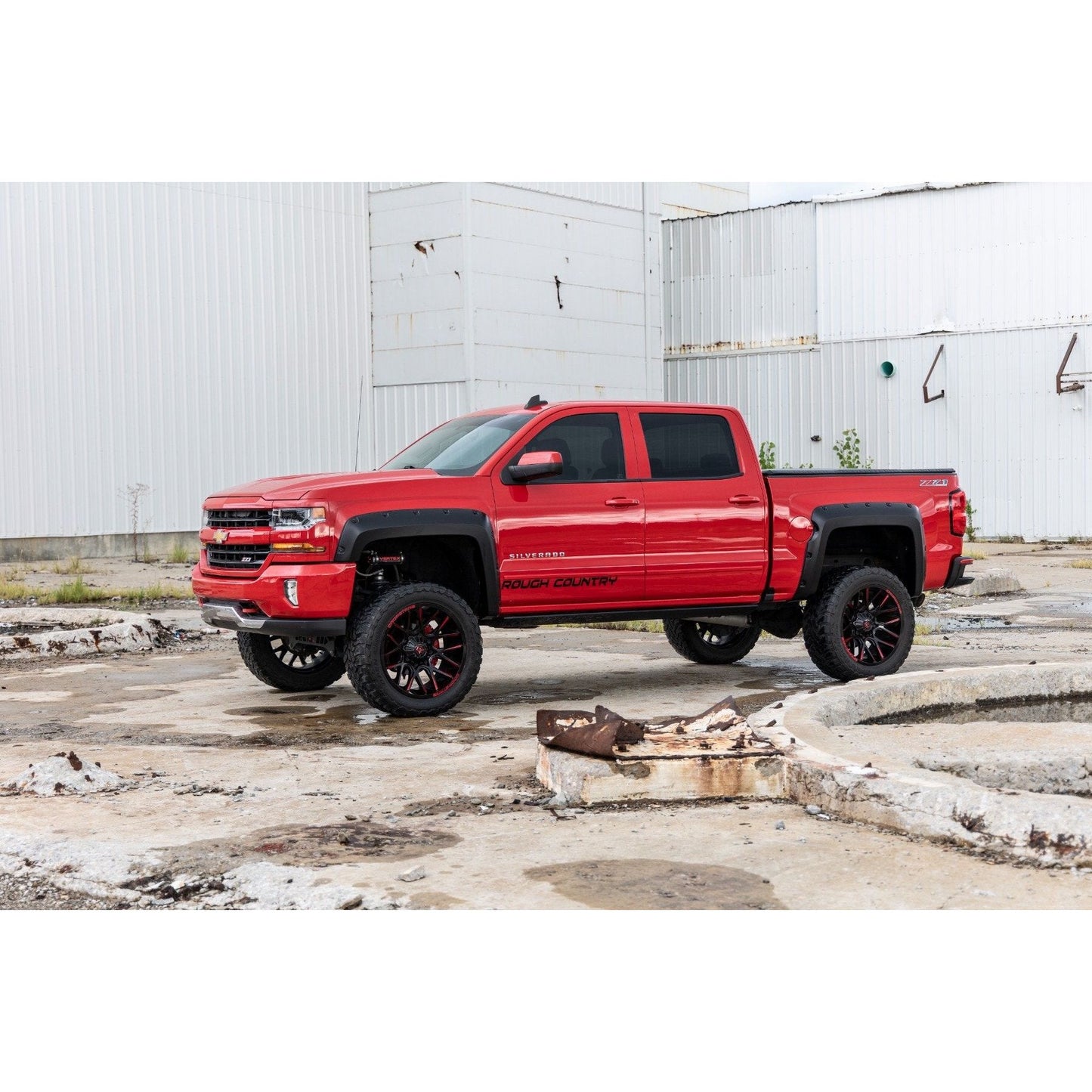 Rough Country 6'7" Bed & 8' Bed Pocket Fender Flares I F-C11412B-G7C