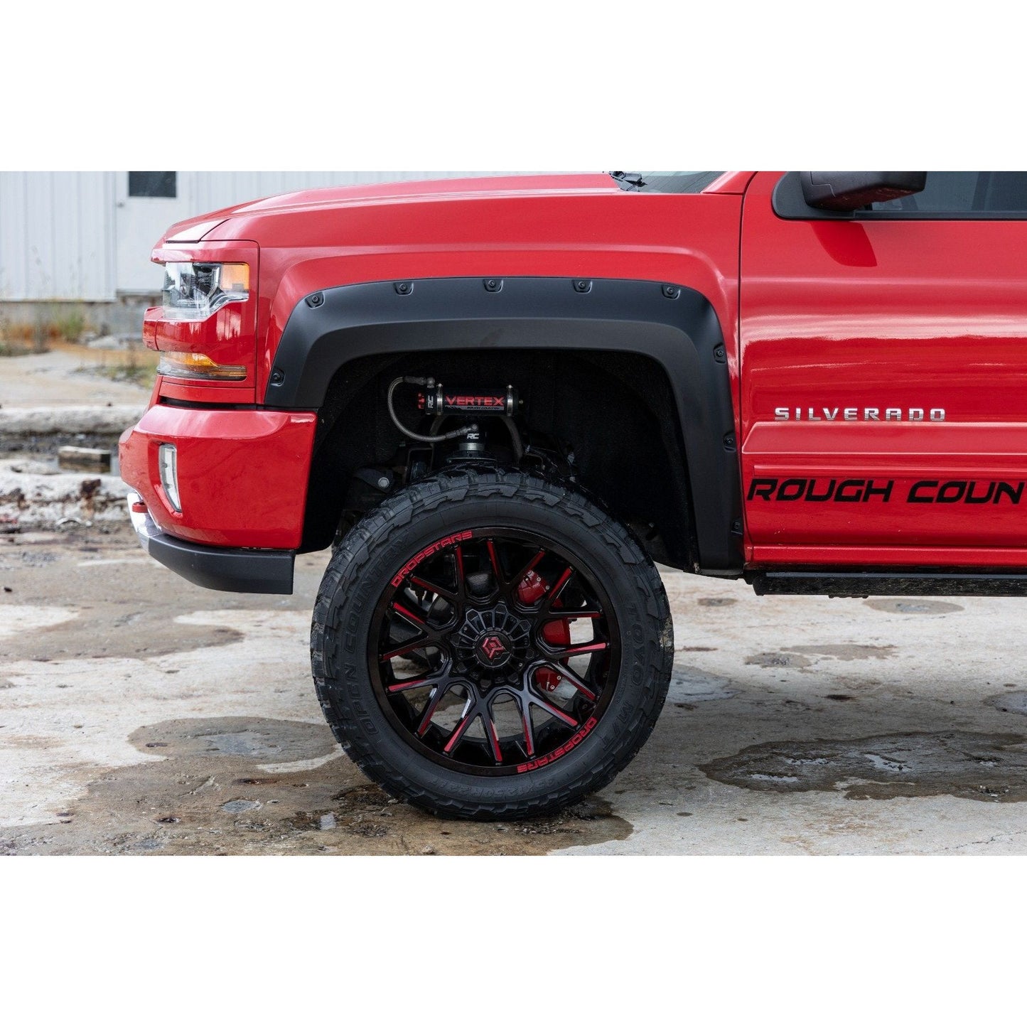 Rough Country 6'7" Bed & 8' Bed Pocket Fender Flares I F-C11412B-G7C